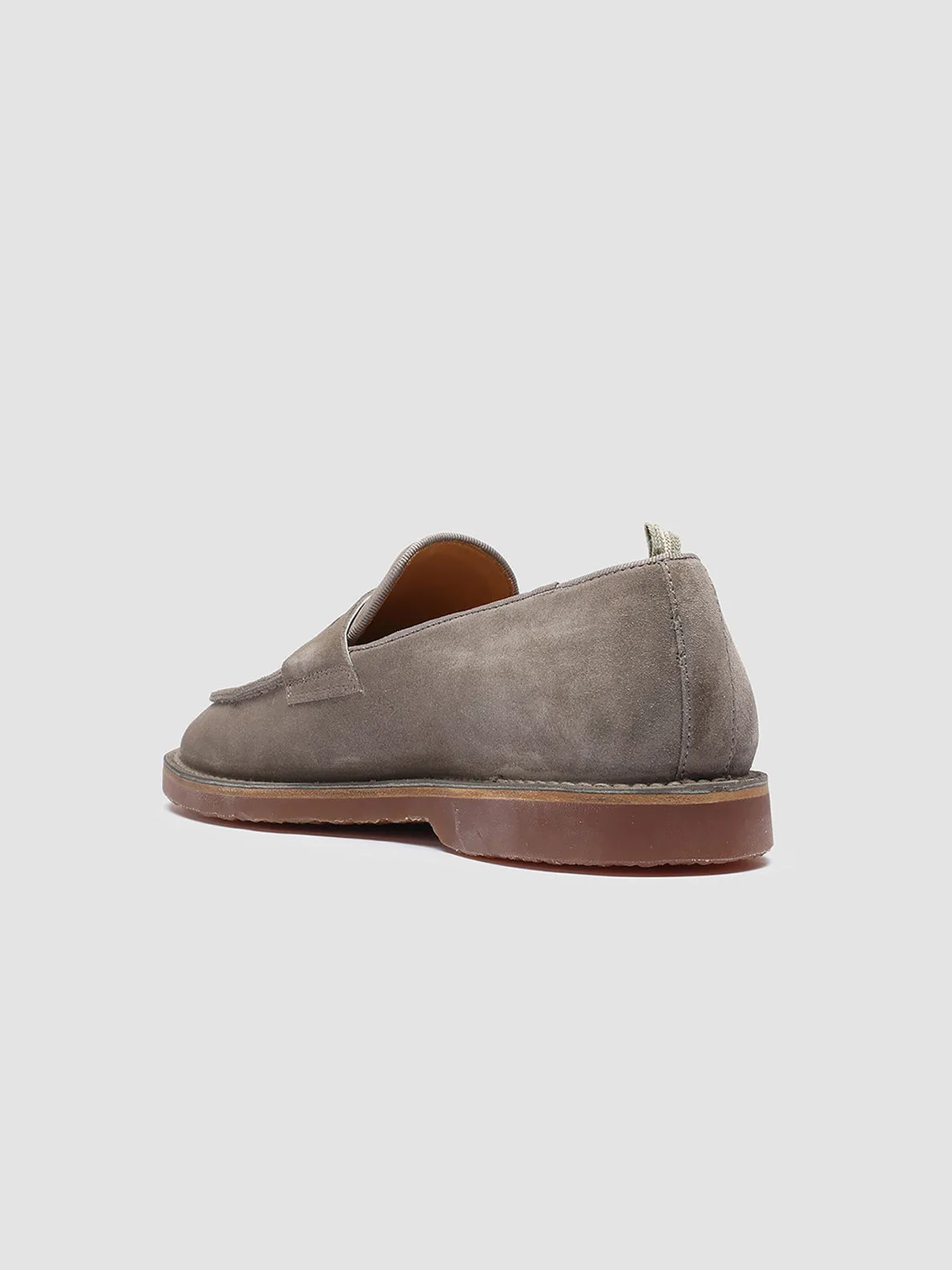 KENT 008 - Taupe Suede Loafers