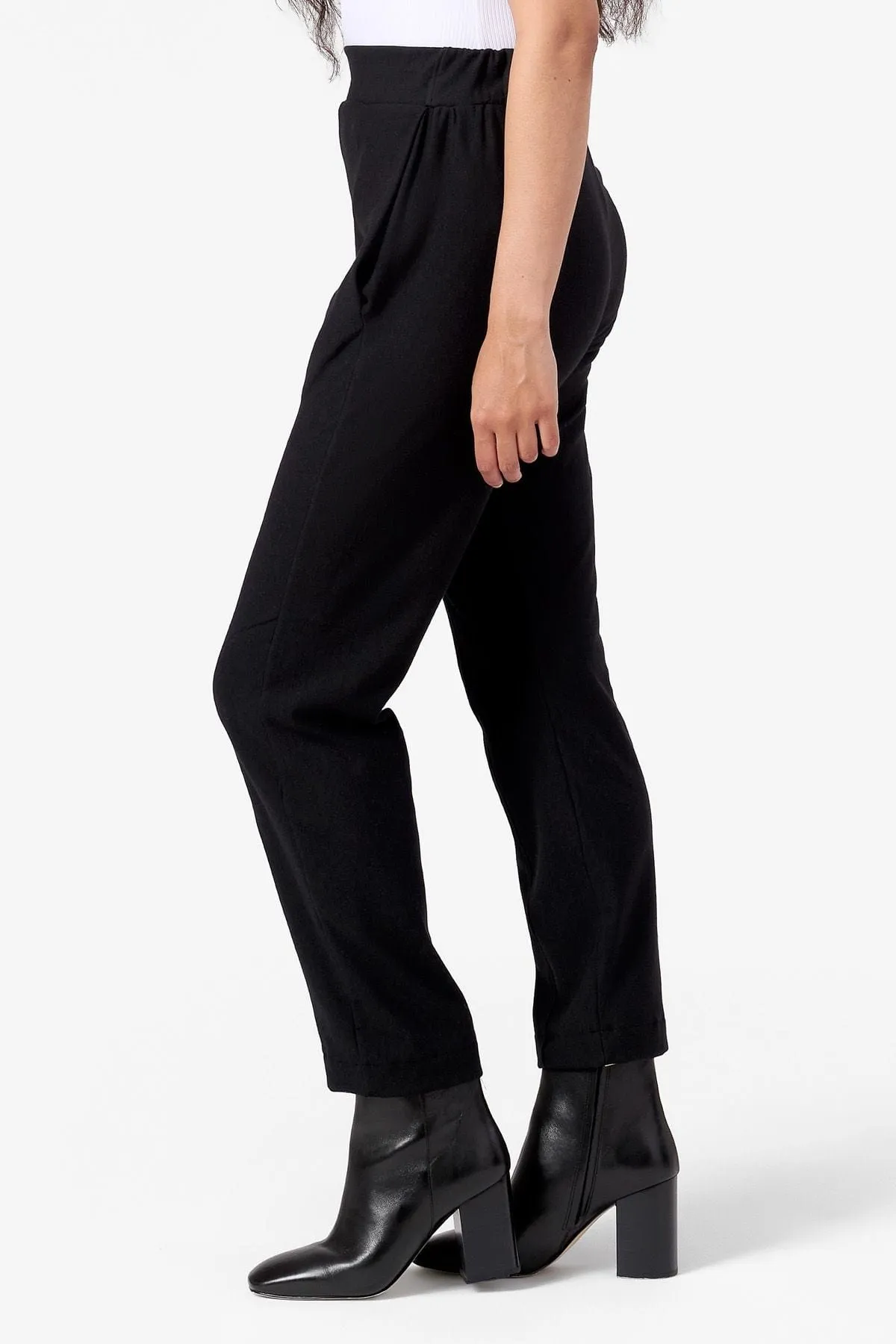 Knox Straight Leg Pant in Black