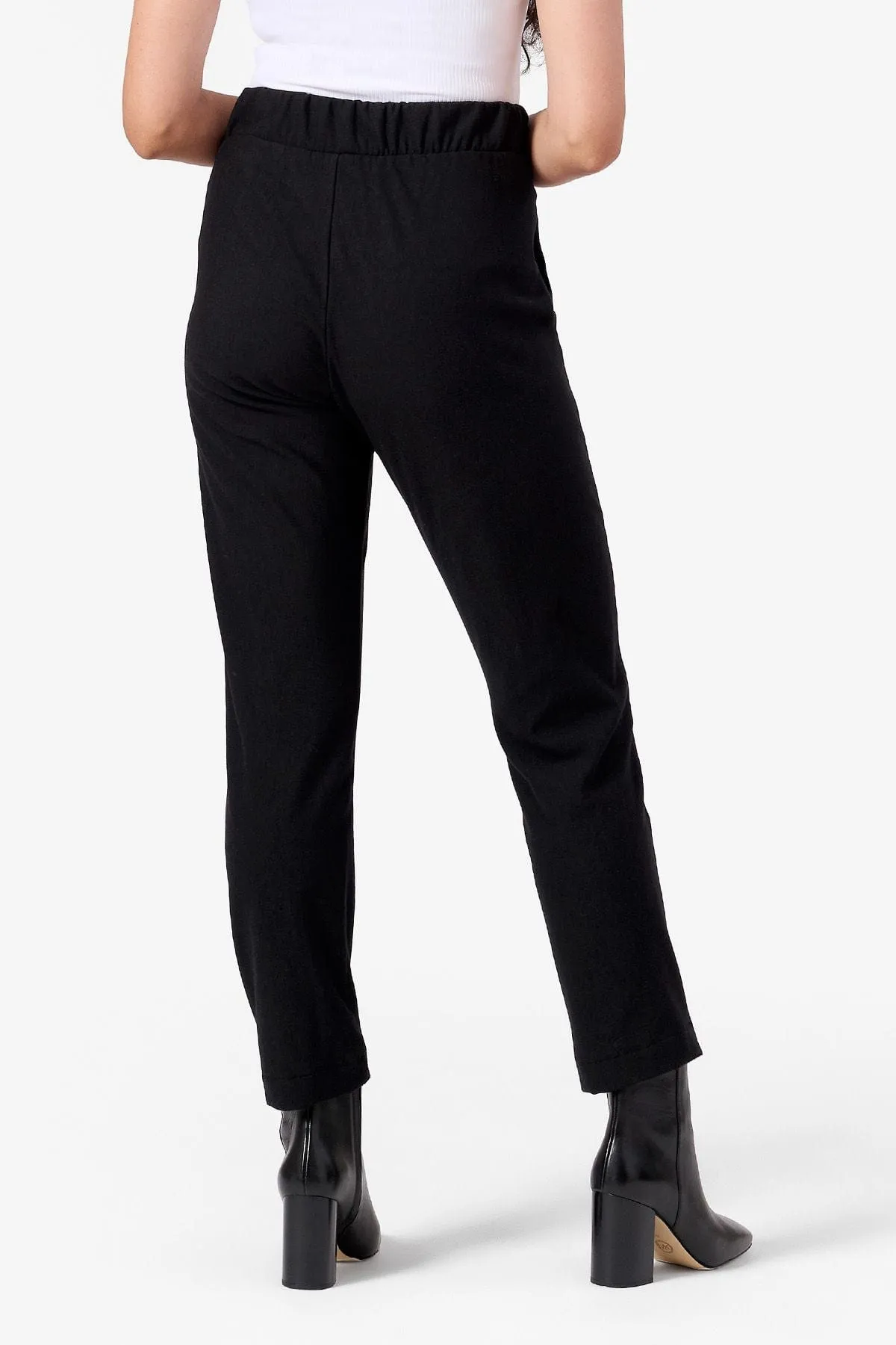 Knox Straight Leg Pant in Black