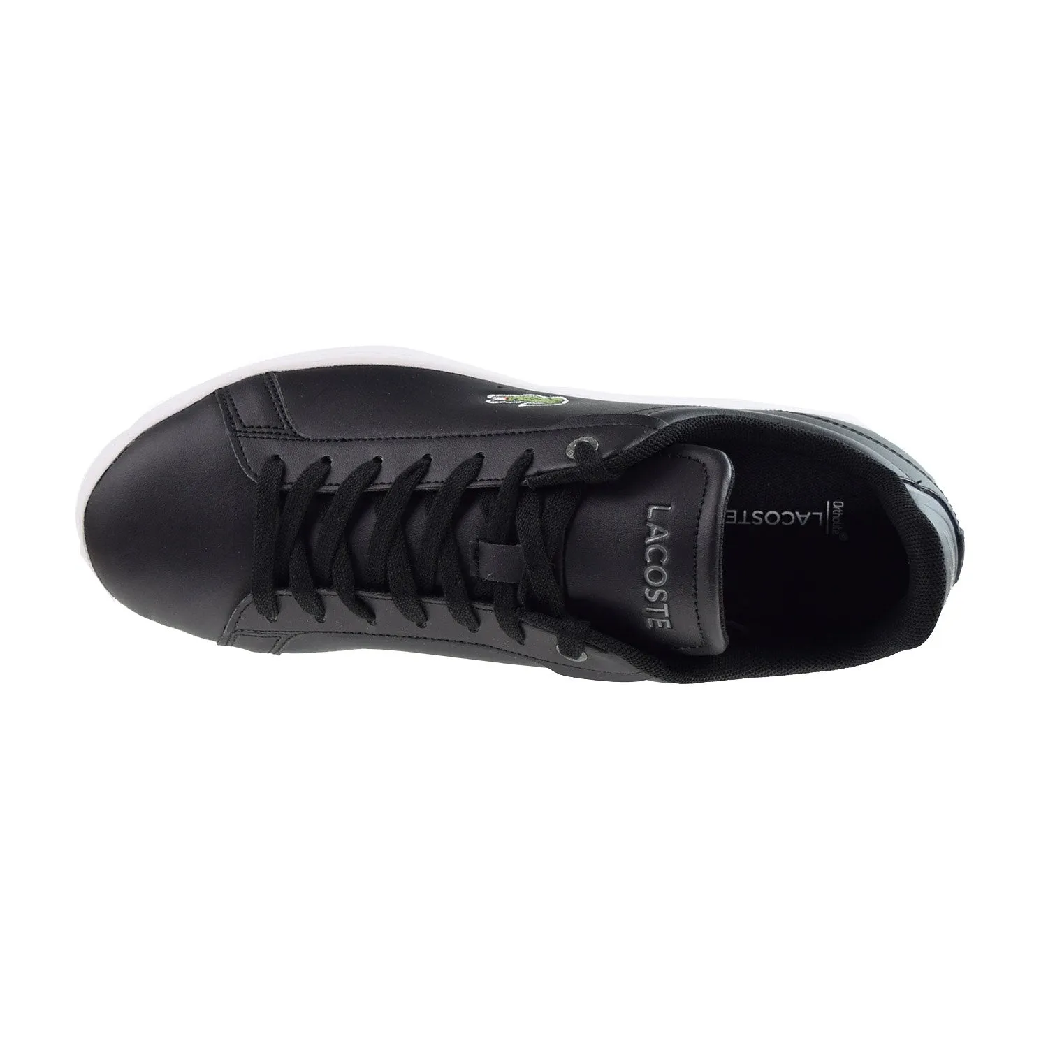 Lacoste Carnaby Pro BL23 1 SMA Leather Men's Shoes Black