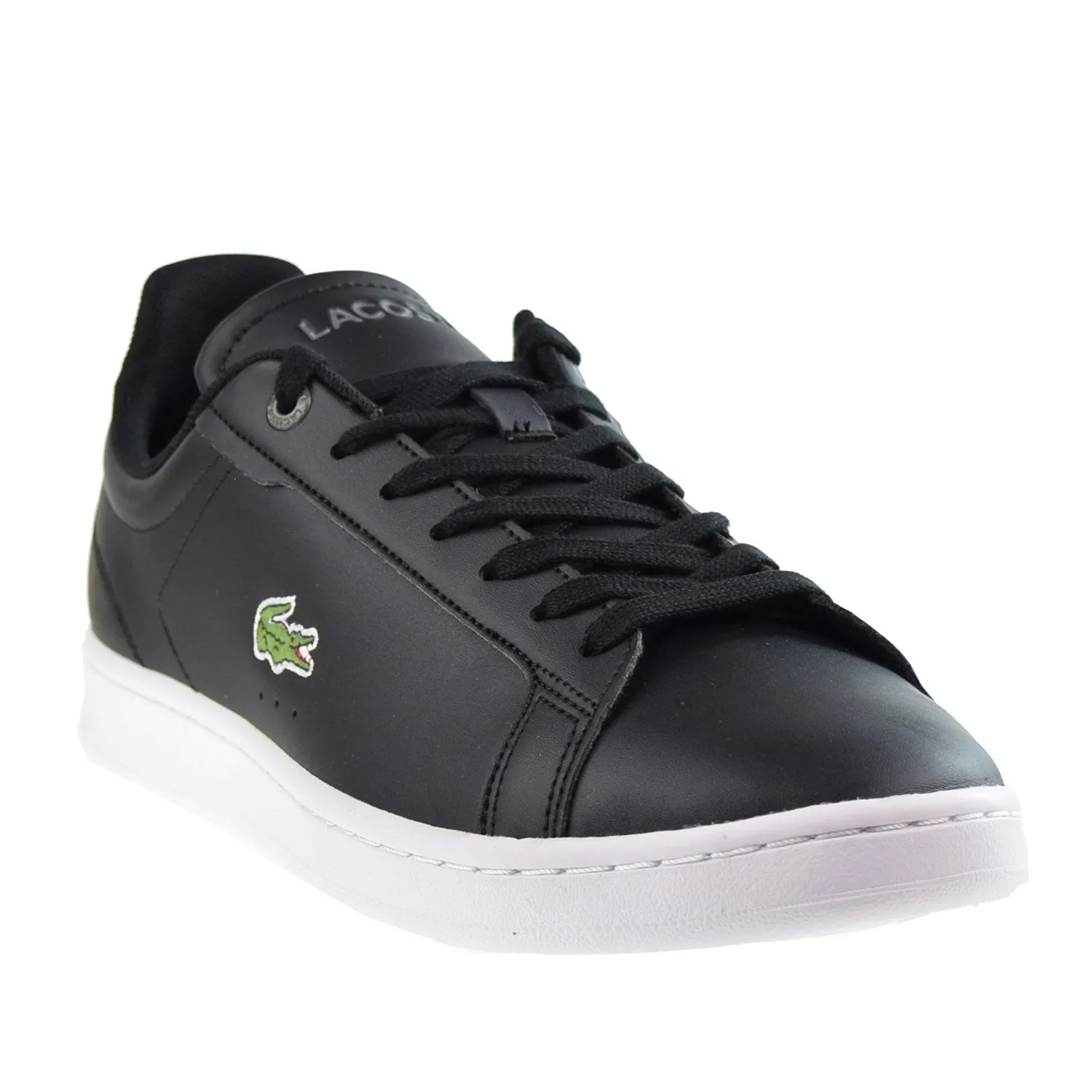 Lacoste Carnaby Pro BL23 1 SMA Leather Men's Shoes Black