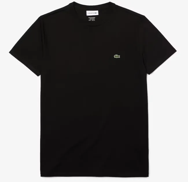 Lacoste Men Short Set Pima Cotton - Black