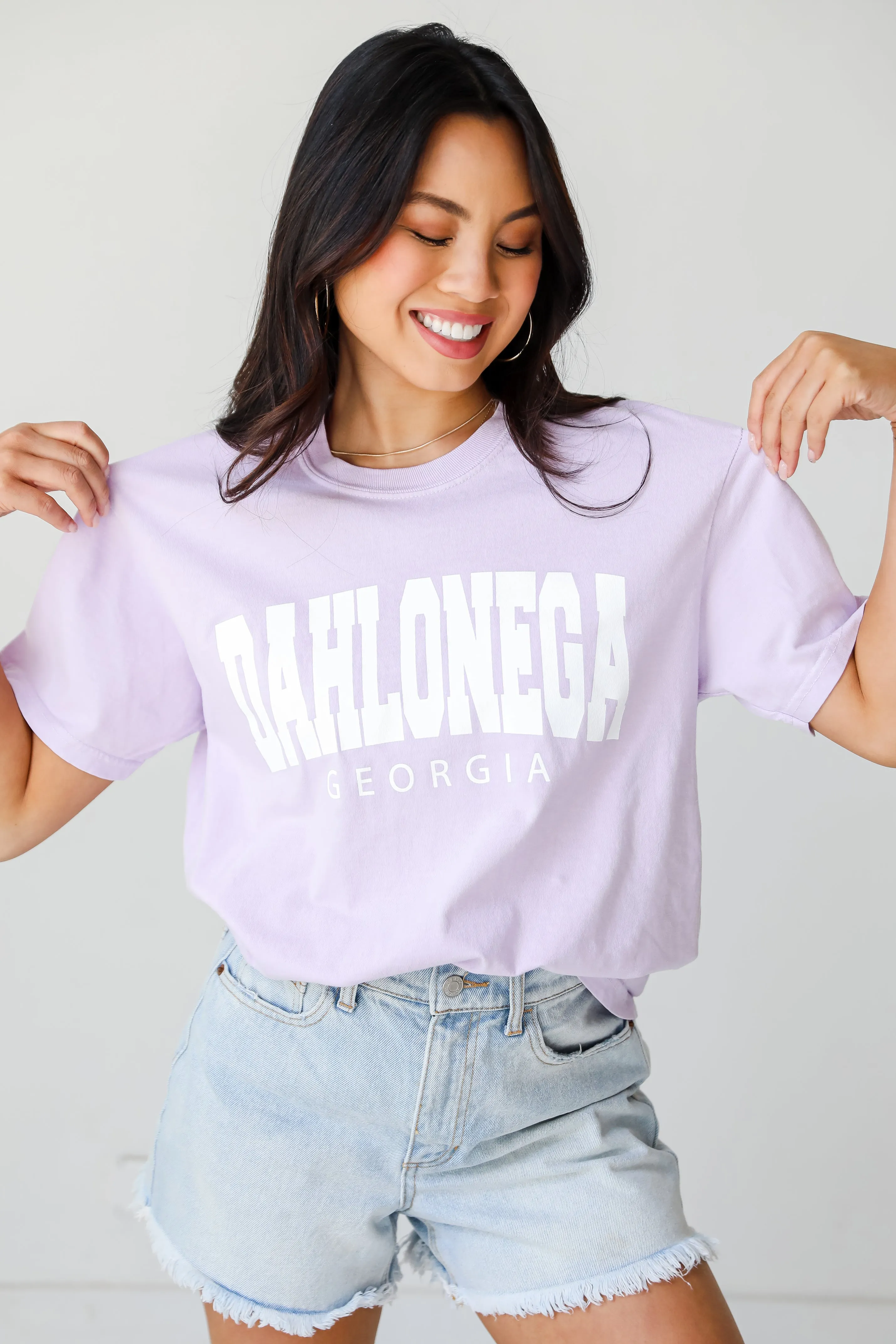 Lavender Dahlonega Georgia Tee