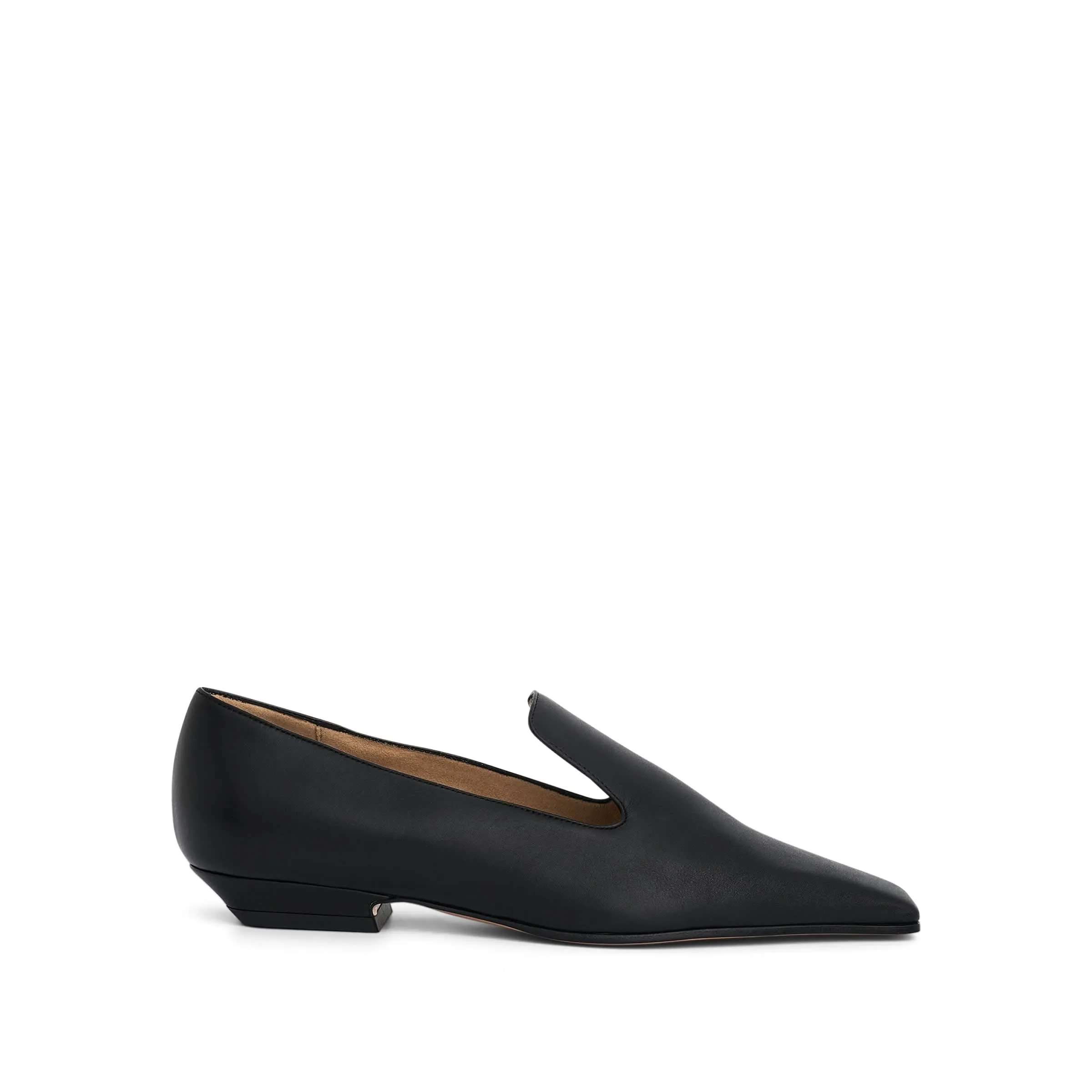 Marfa Classic Flat Loafer in Black