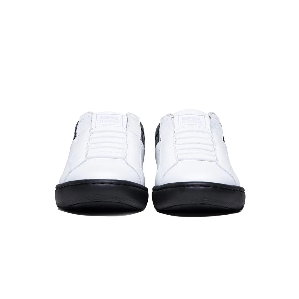 Men's Icon 2.0 White Gray Leather Sneakers 06511-098