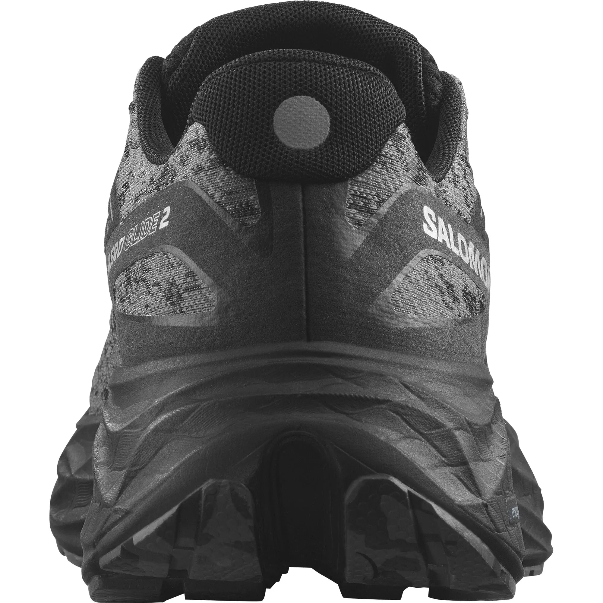 Men's Salomon Aero Glide 2 Black Phantom Ghost Trainers