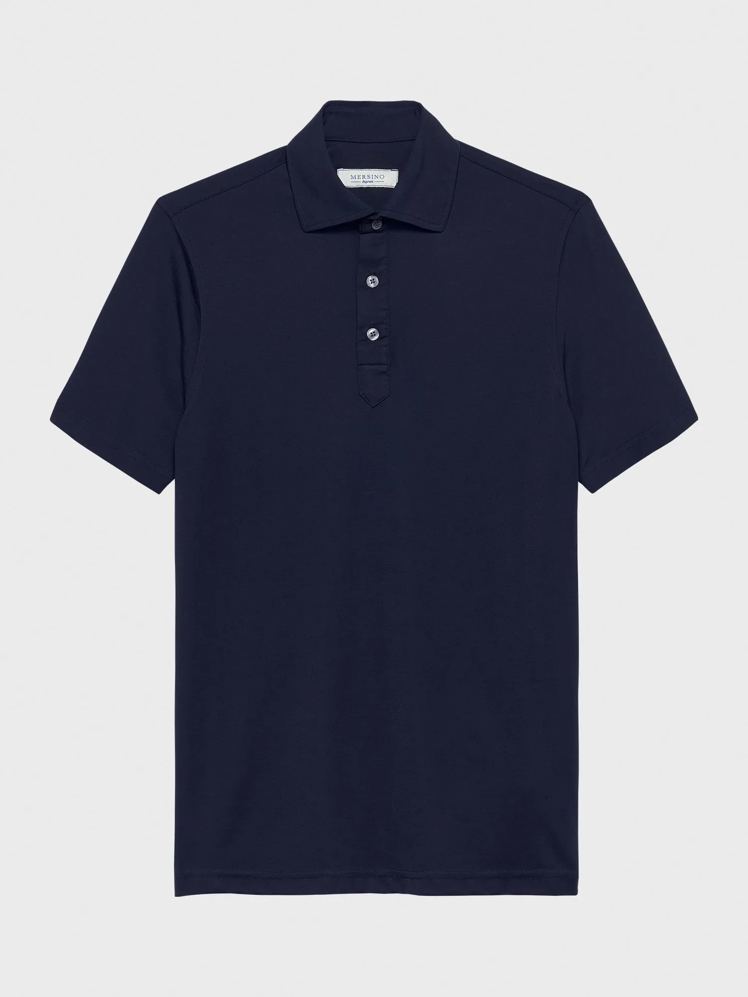 Navy Mersino Polo Shirt