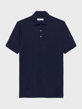 Navy Mersino Polo Shirt