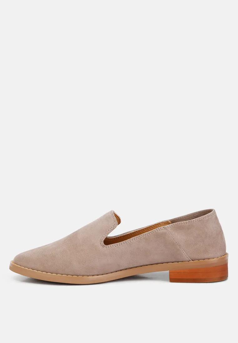 Oliwia Classic Suede Loafers