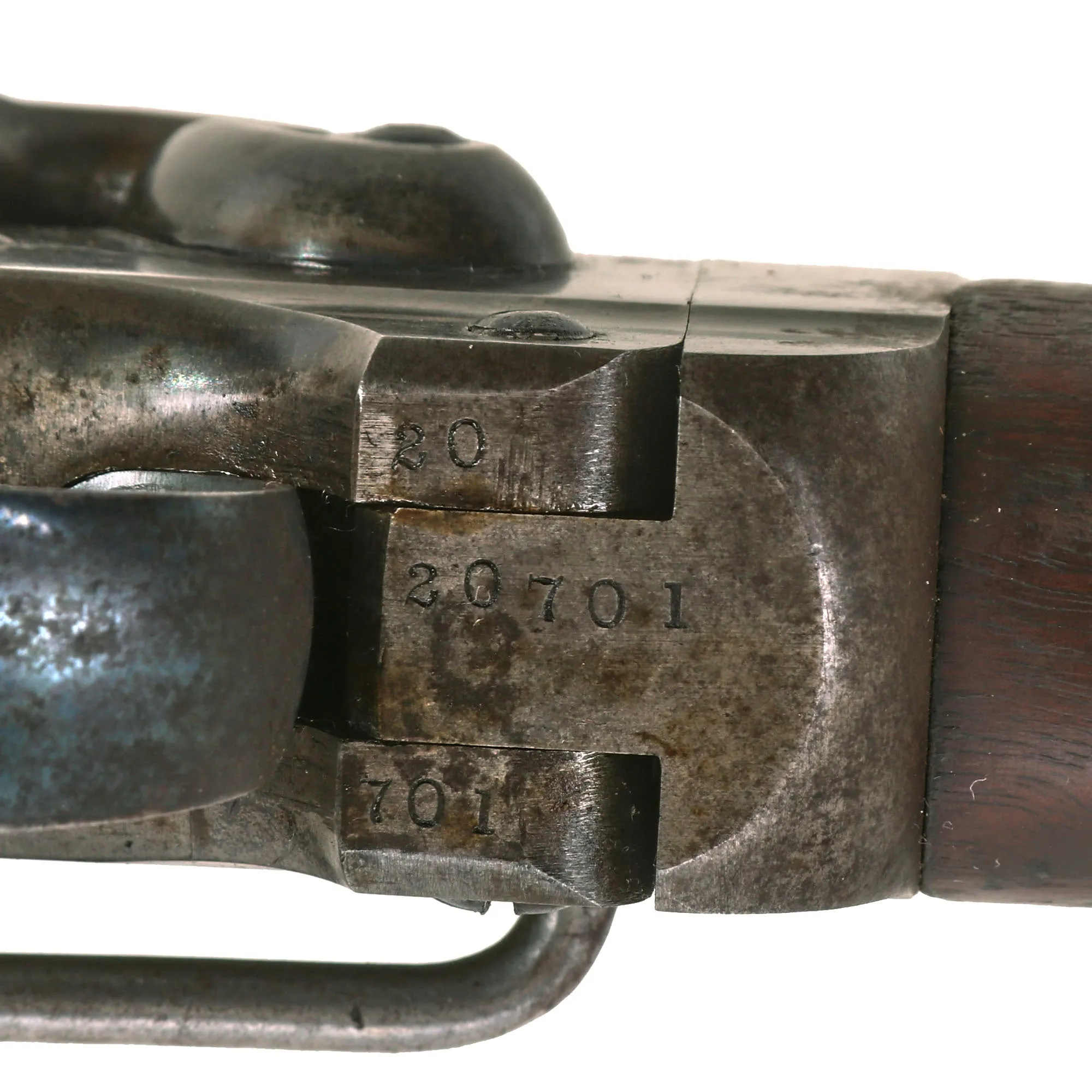 Original Excellent U.S. Civil War Smith's 1857 Patent Saddle Ring Carbine by Massachusetts Arms Co. - Serial 20701