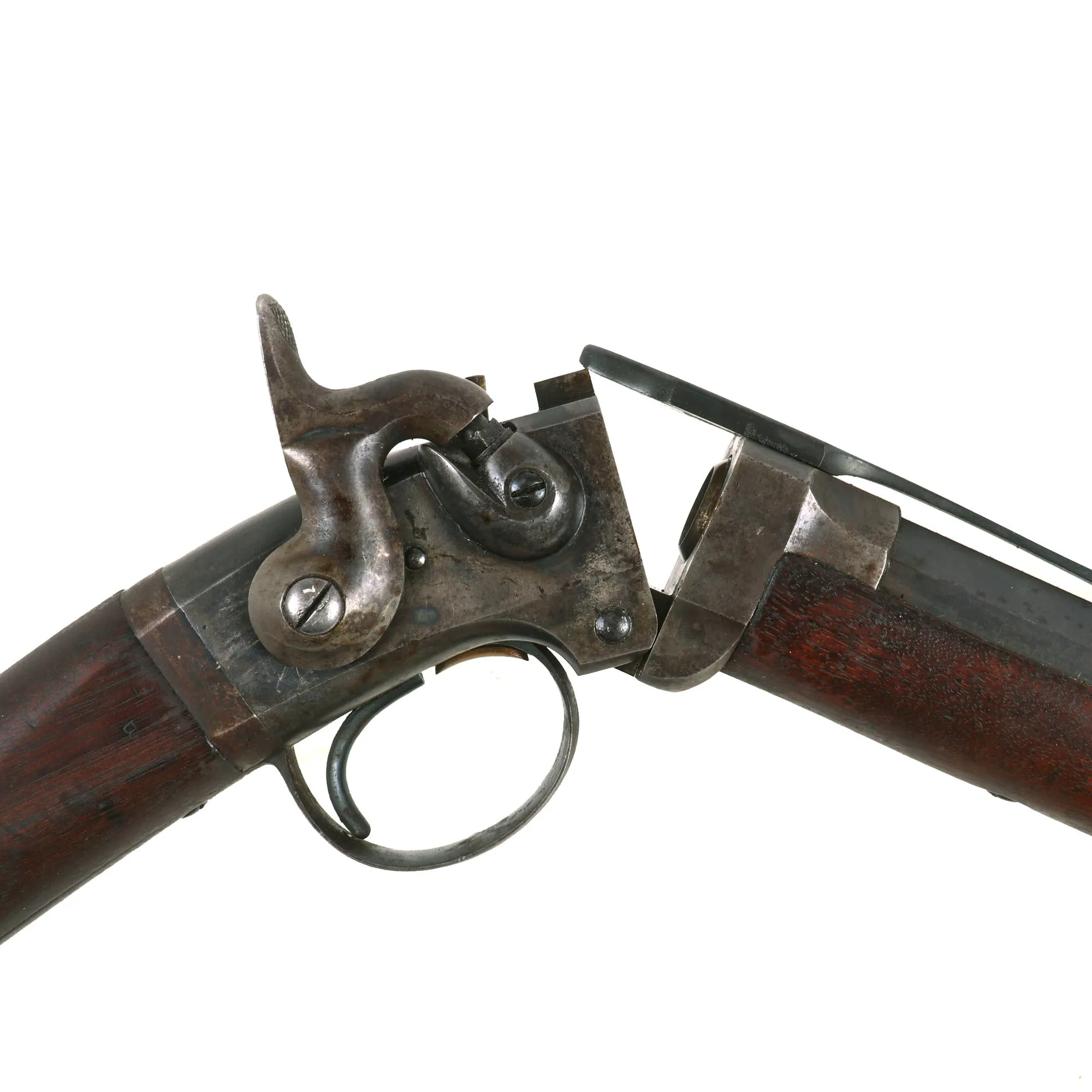 Original Excellent U.S. Civil War Smith's 1857 Patent Saddle Ring Carbine by Massachusetts Arms Co. - Serial 20701