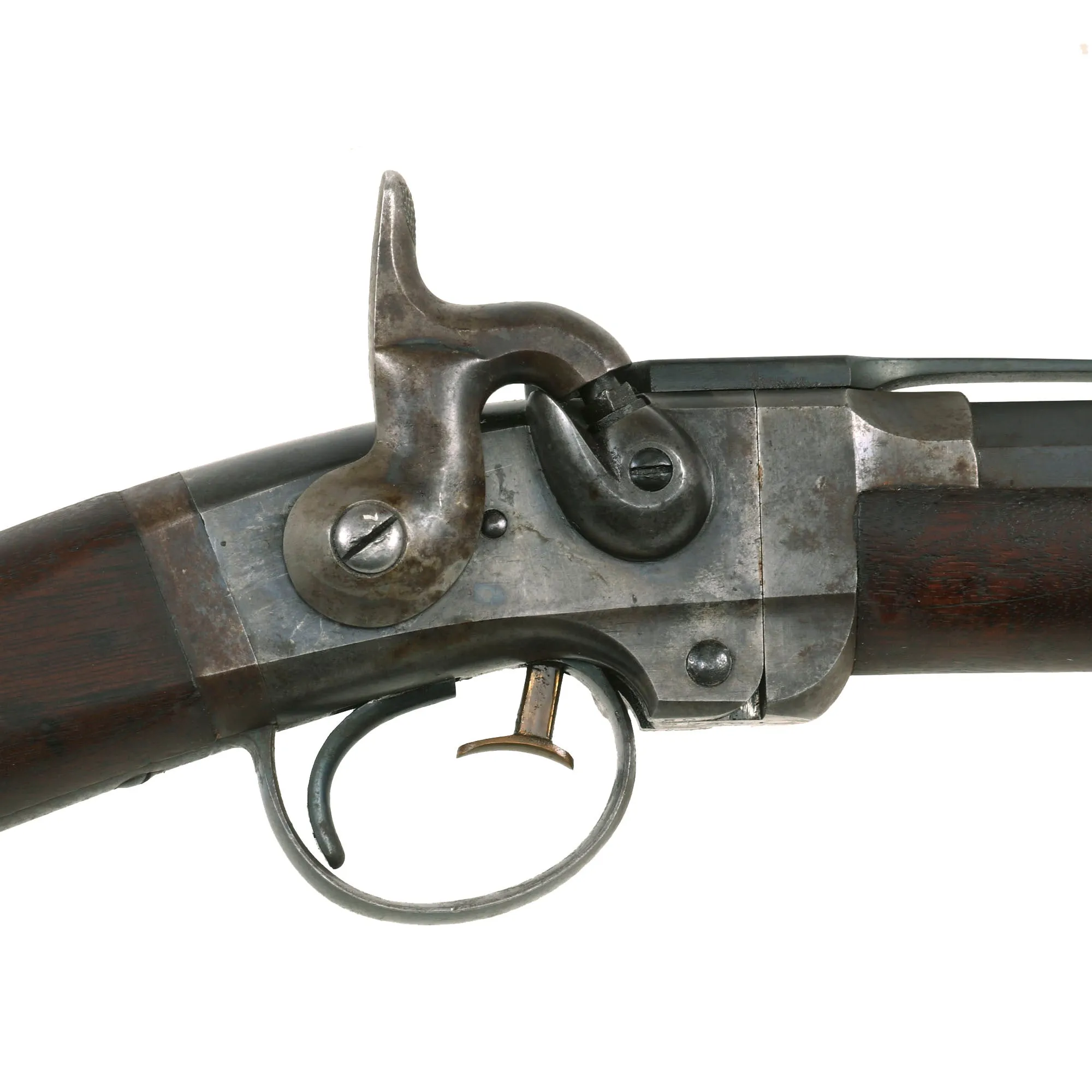 Original Excellent U.S. Civil War Smith's 1857 Patent Saddle Ring Carbine by Massachusetts Arms Co. - Serial 20701