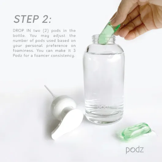 Podz Forever Bottle (Foaming Pump Bottle)