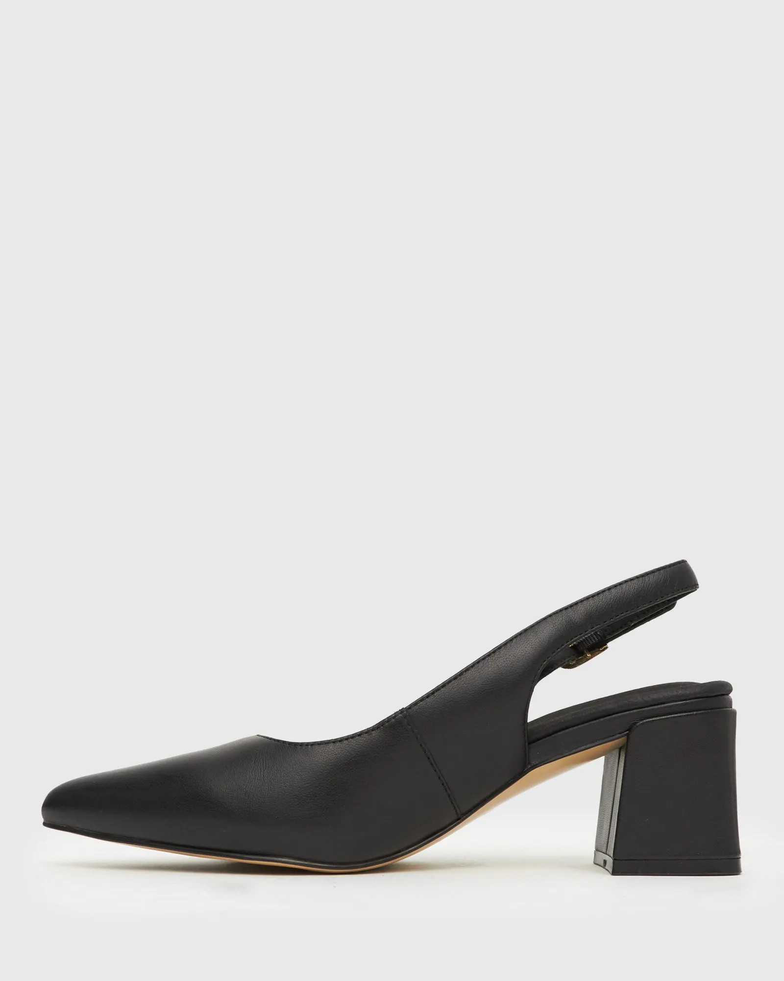 PRE-ORDER EMERY Slingback Mid-Block Heeled Pumps