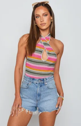 Sabre Halter Top Multi