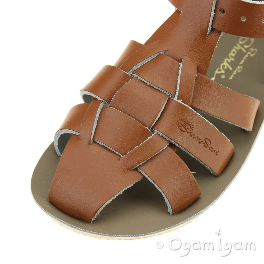 Salt-Water Shark Boys Girls Tan Sandal