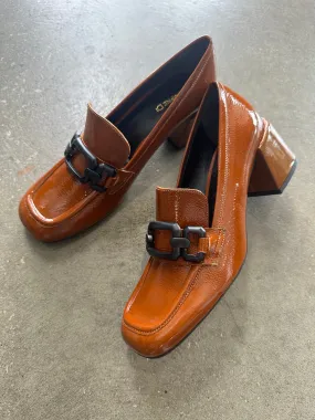 Sempre Di -Jarita Heeled Loafer Tan