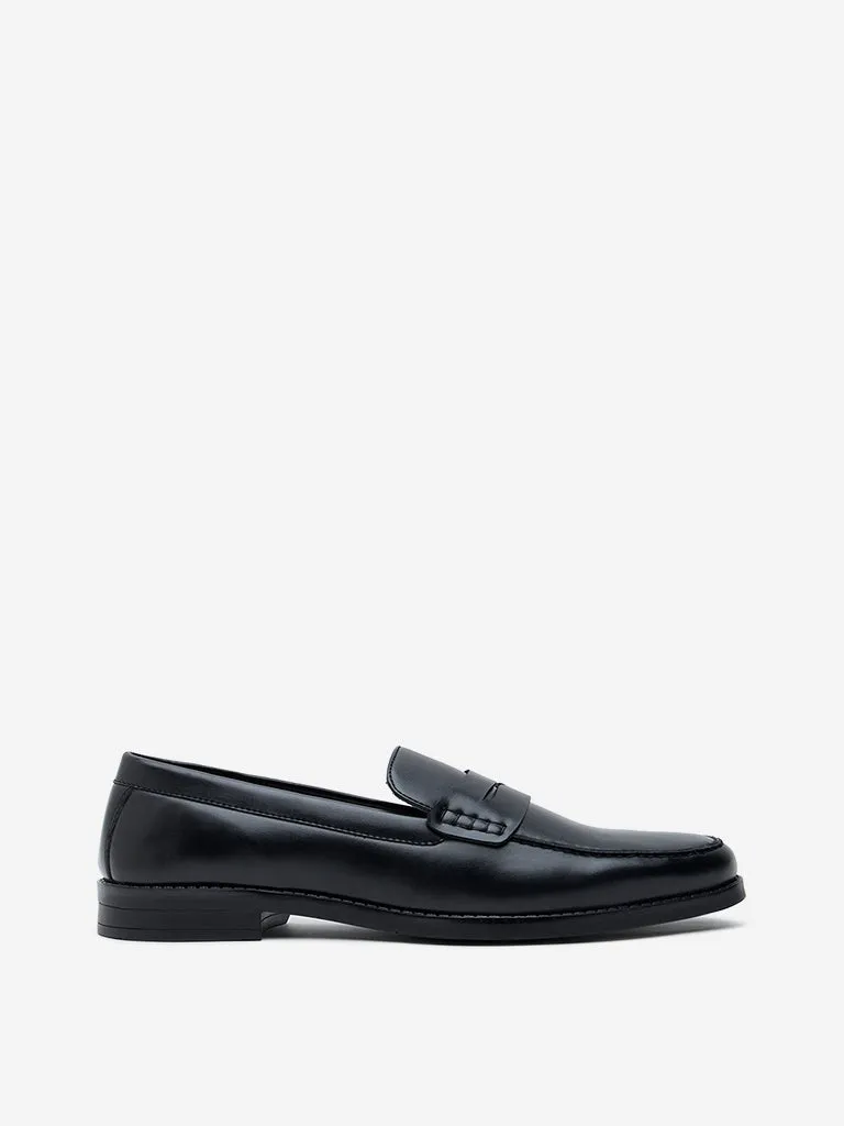 SOLEPLAY Black Formal Penny Loafers