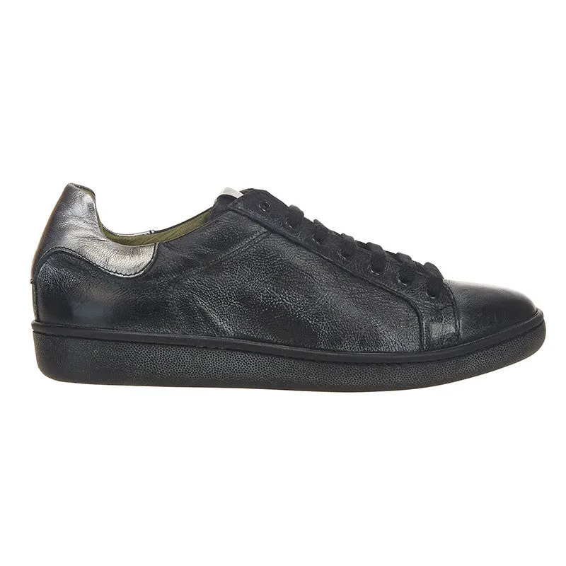 Steely Low Top Sneaker - BLACK - LAST PAIR - Size 36