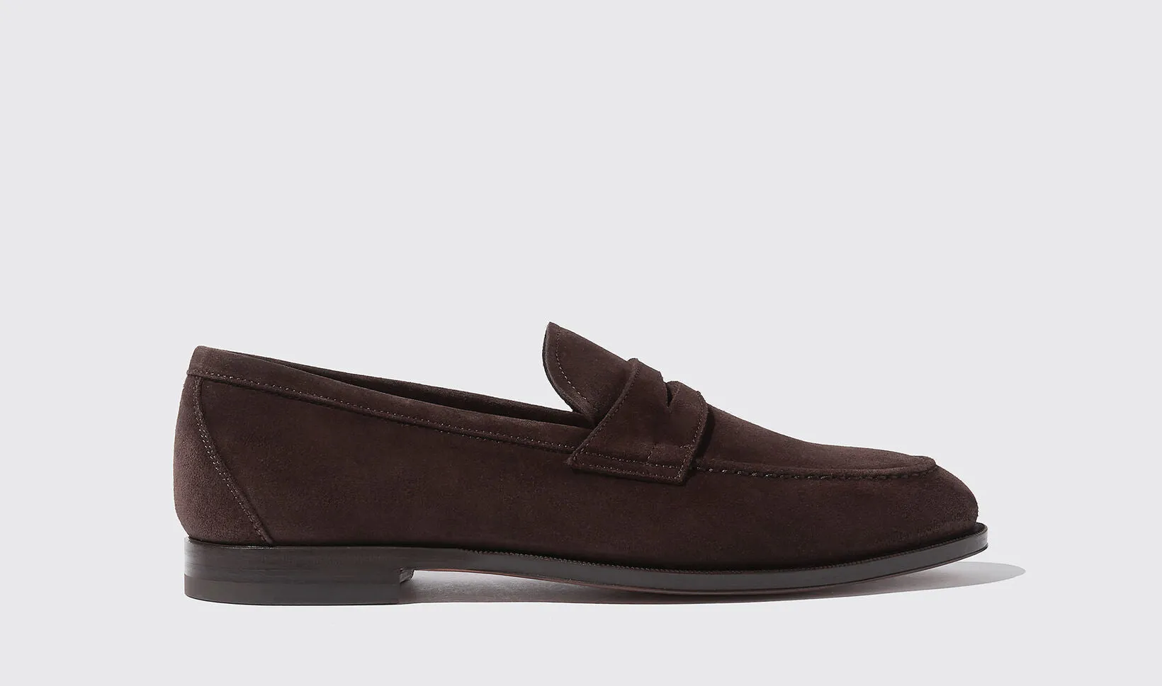 SUEDE LOAFER BROWN