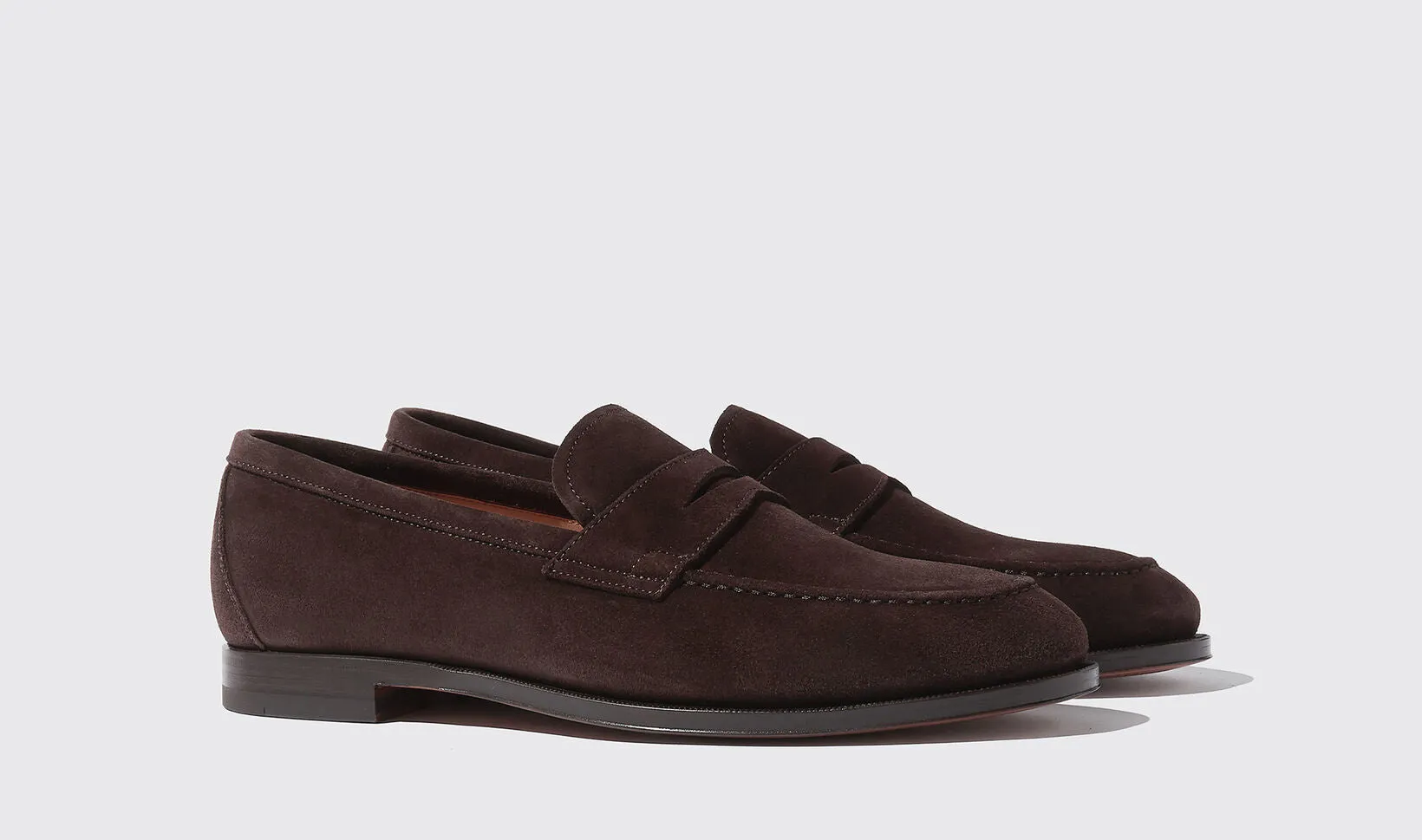 SUEDE LOAFER BROWN