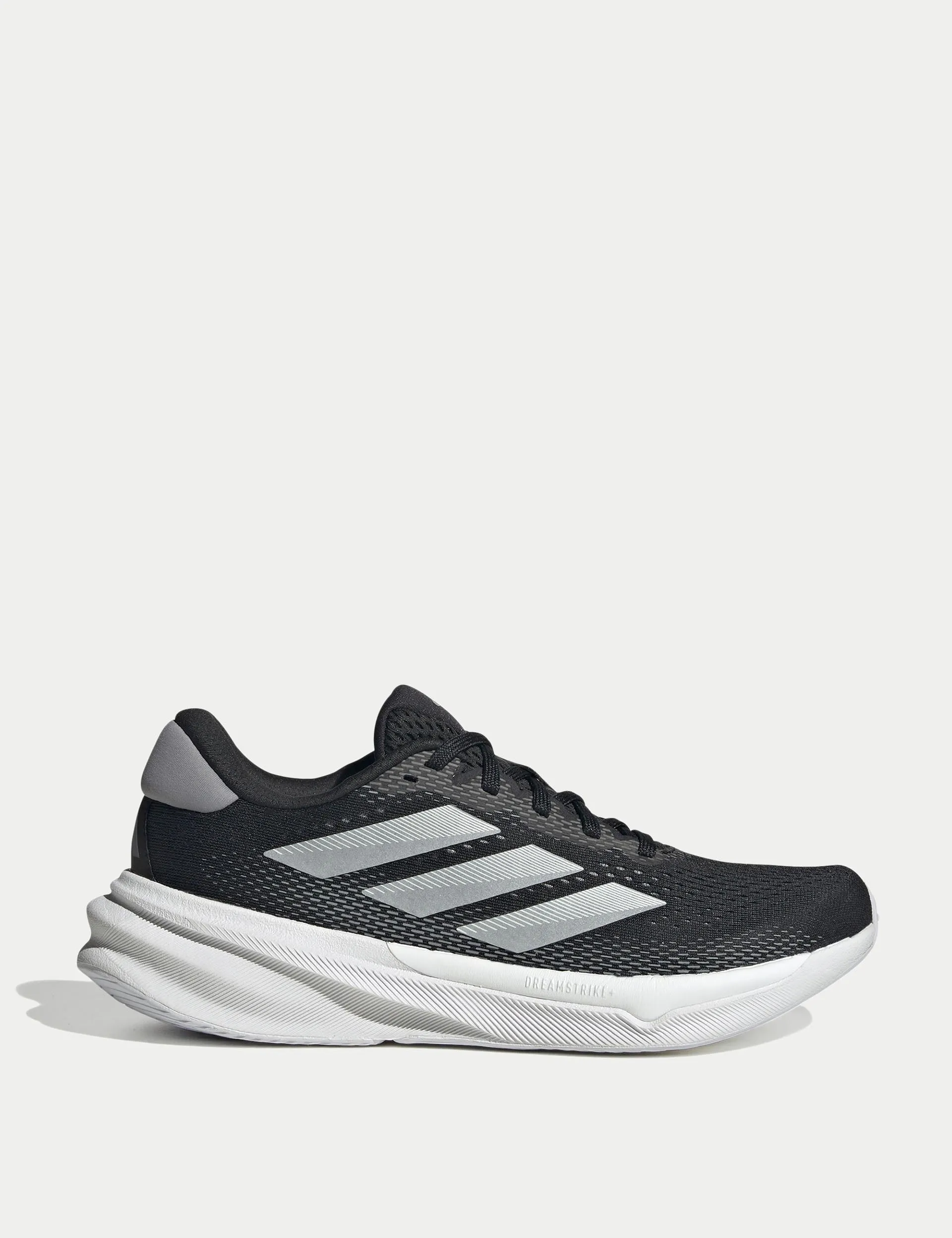 Supernova Stride 2.0 Running Shoes - Core Black/Cloud White/Grey