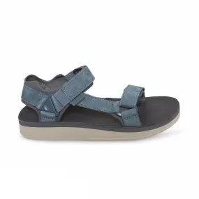 Teva Original Universal Premier Leather Indigo Sandals