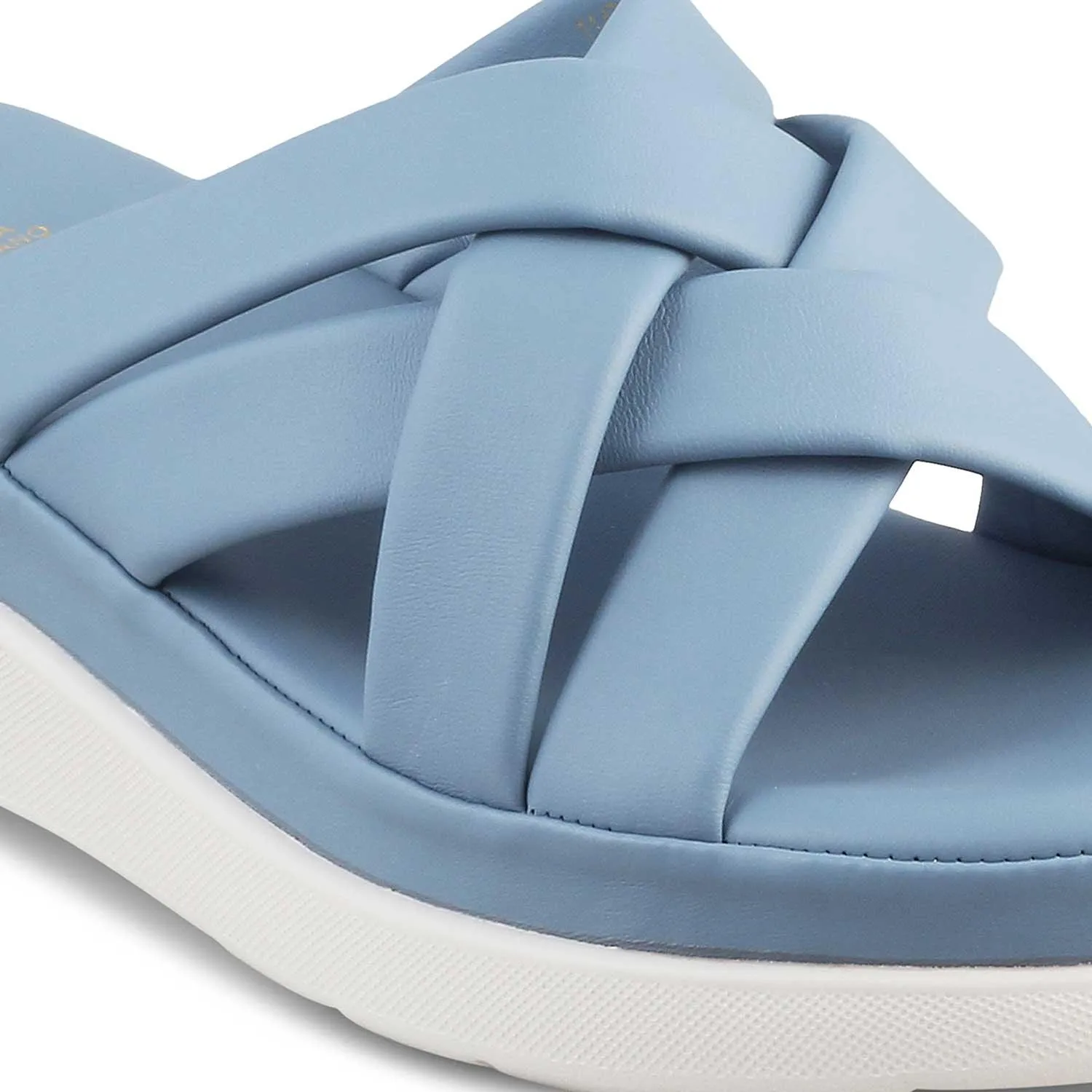 The Bree Blue Women's Casual Wedges Tresmode