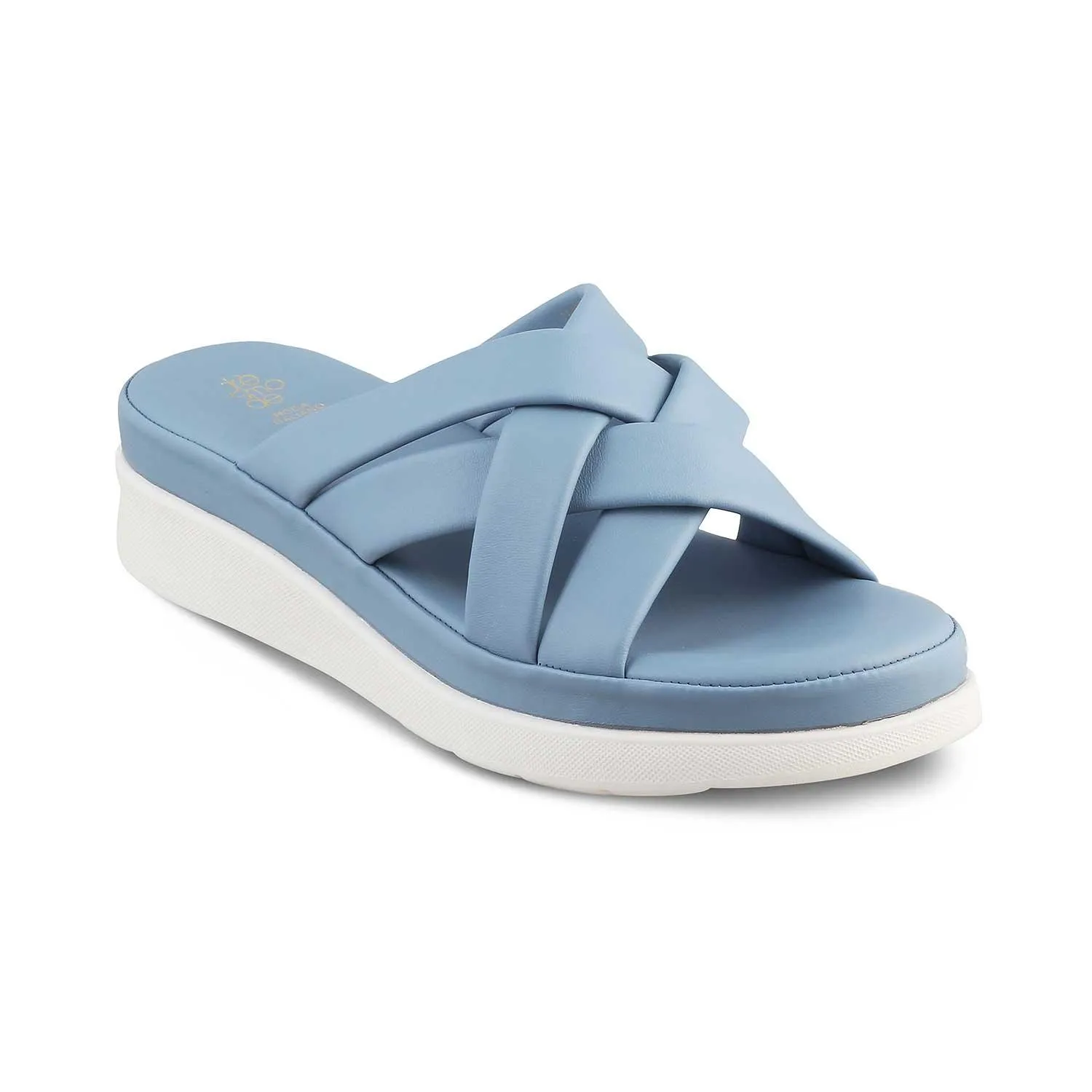 The Bree Blue Women's Casual Wedges Tresmode