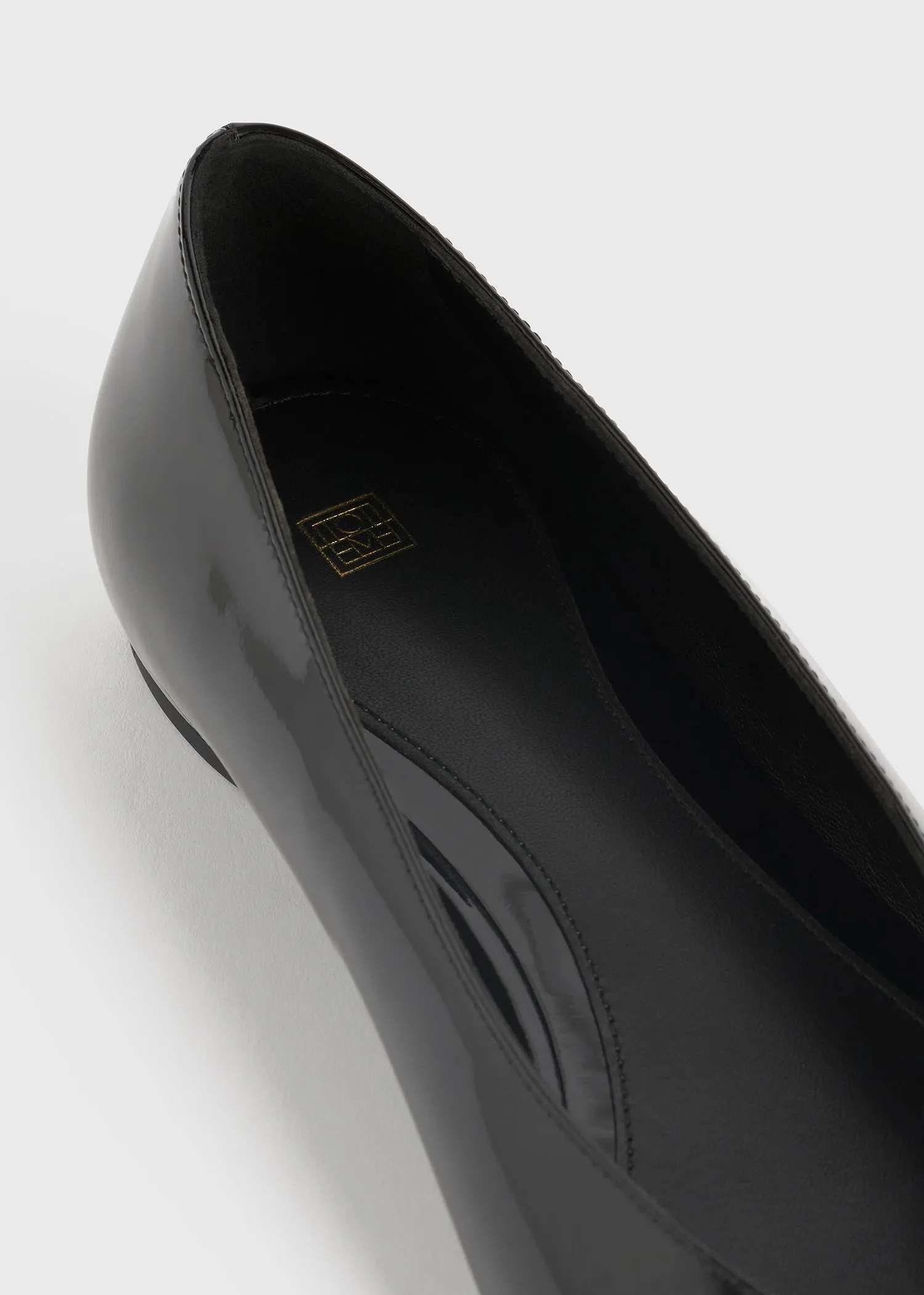 The Patent Asymmetric Ballerina black