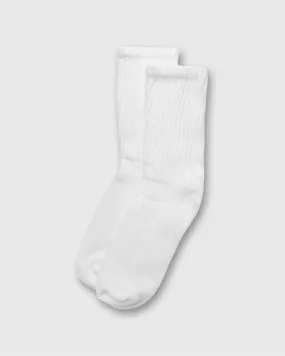 The Solids Socks in White