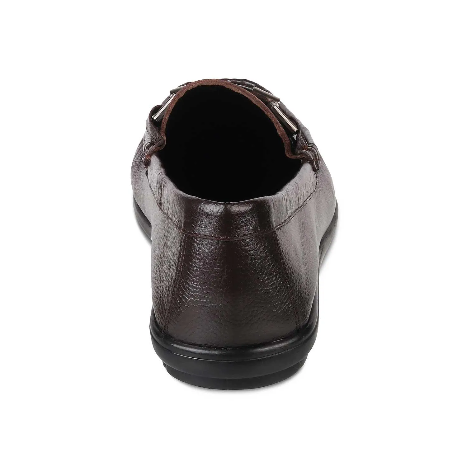 The Uffizi Brown Men's Leather Loafers Tresmode