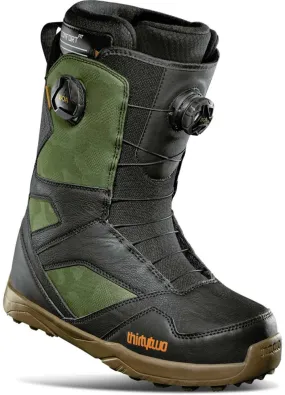 ThirtyTwo STW Double Boa Snowboard Boots - Black/Camo 2024