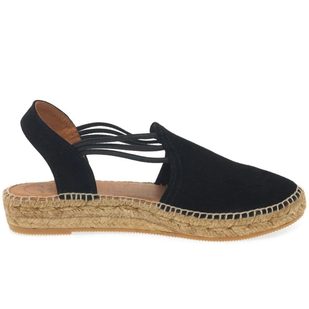 Toni Pons Espadrille Flats In Black