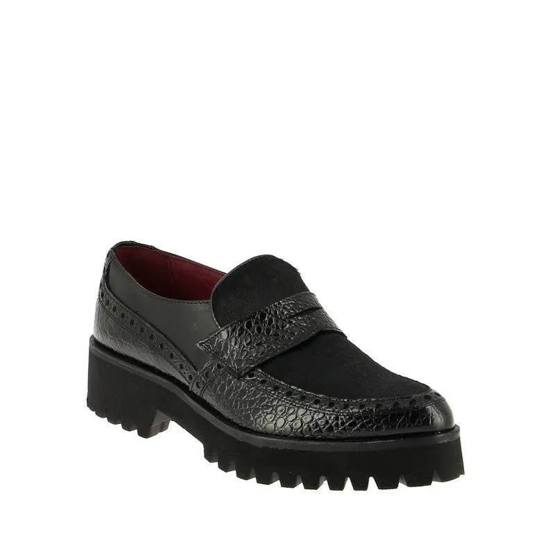 Torretti 8585 Black Loafer