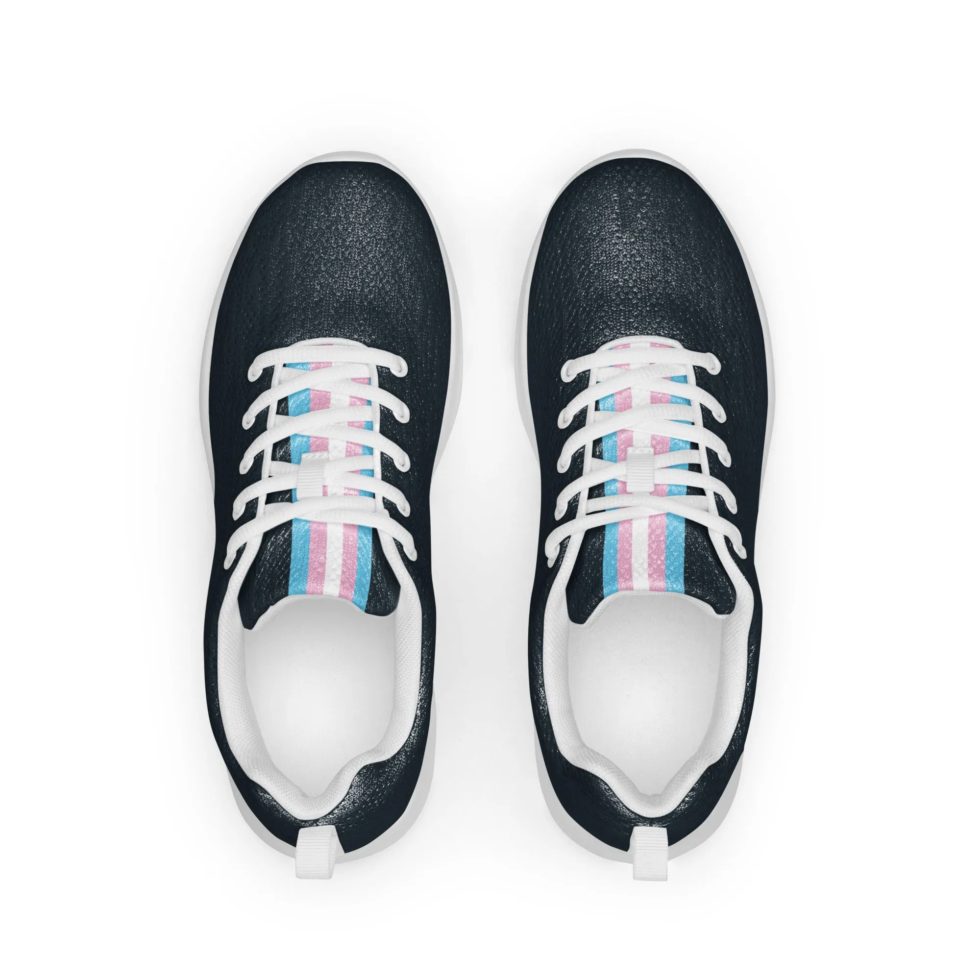 Trans Pride Flag Dark Blue Trainers (male sizes)