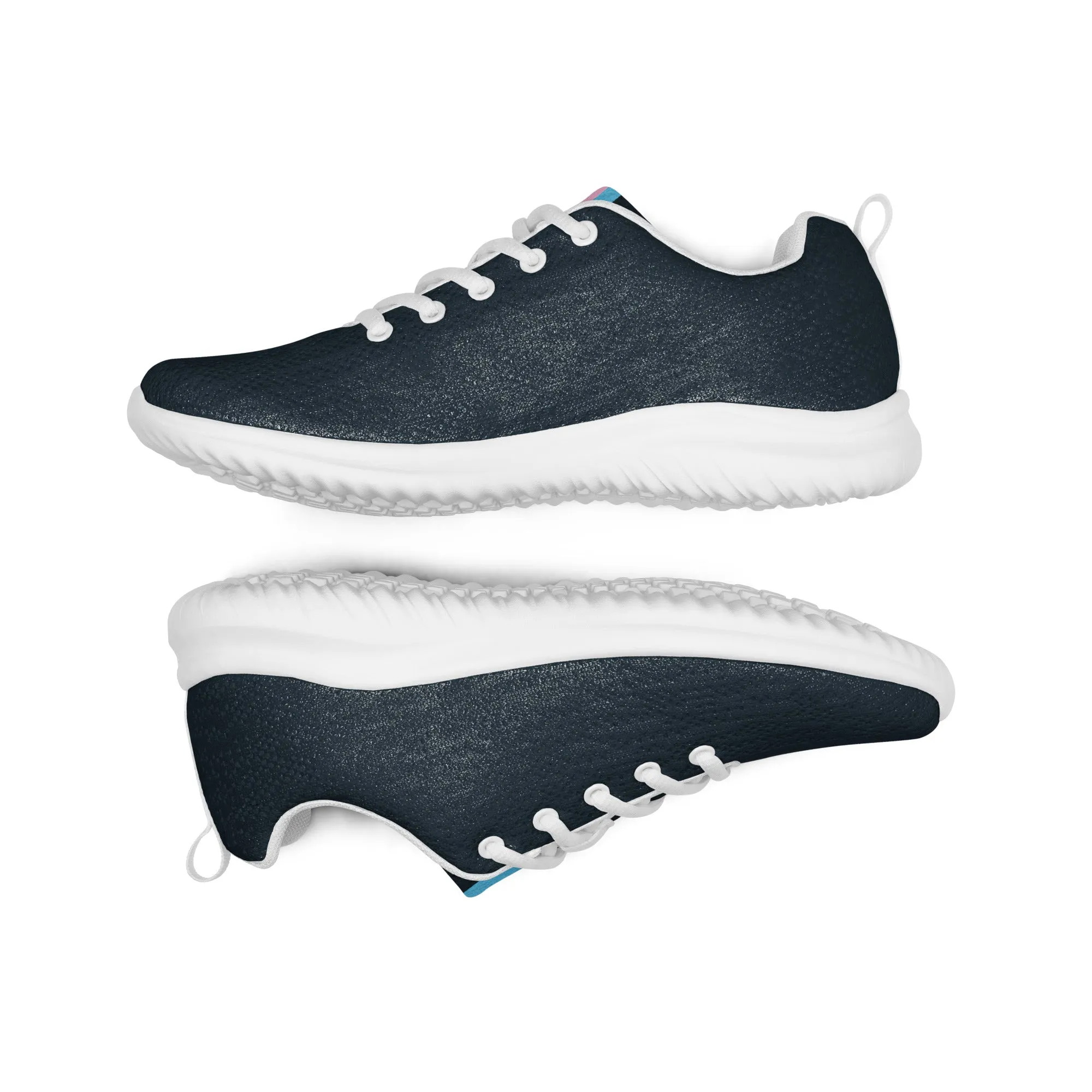 Trans Pride Flag Dark Blue Trainers (male sizes)