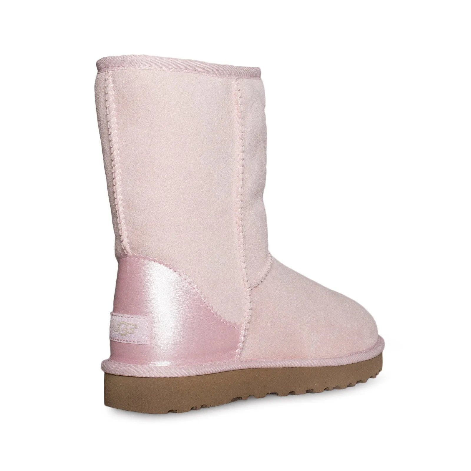 UGG Classic Short II Metallic Seashell Pink Boots - Women's