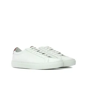 White Low Kick Trainers