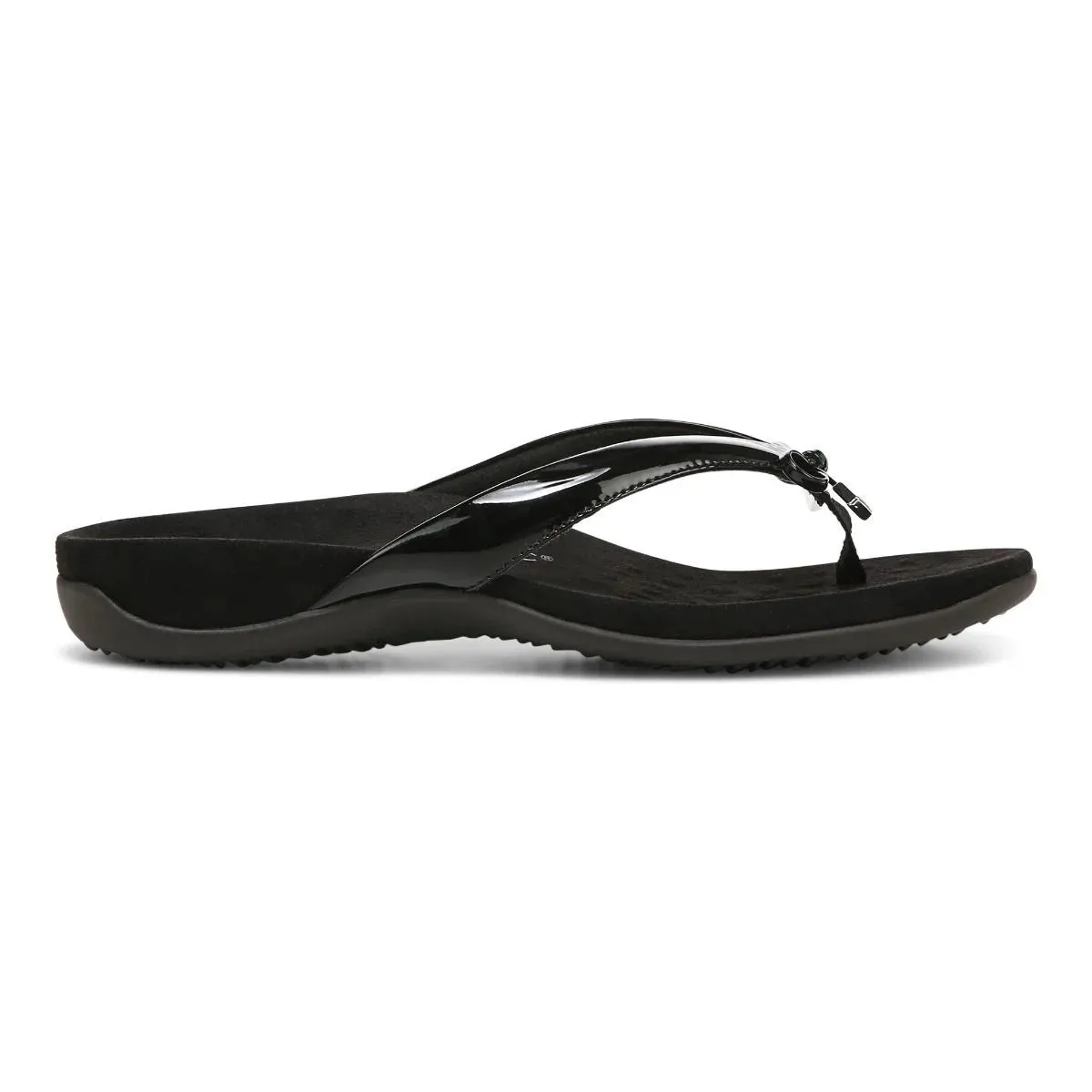 Women's Bella Patent Toe Post Sandal