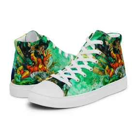 Wyrd Sisters Women’s High Top Canvas Shoes -  Free Shipping *US SIZES SHOWN! USE CHART!